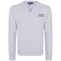 Giorgio Di Mare Bluza Męska gi6051015 M Szary. Szare bluzy męskie marki Giorgio di Mare, m. W wyprzedaży za 189,00 zł.