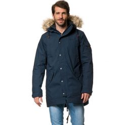 Parki męskie: Parka funkcyjna „Hugo” w kolorze granatowym