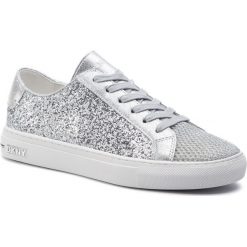 Sneakersy DKNY - Court K1933385 Silver. Szare półbuty damskie DKNY, ze skóry. Za 479,00 zł.