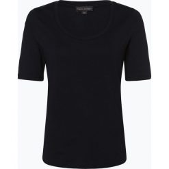 Franco Callegari - T-shirt damski, niebieski. Niebieskie t-shirty damskie Franco Callegari, bez wzorów, z dżerseju, eleganckie, bez kołnierzyka. Za 59,95 zł.