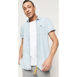O'Neill Tech Koszula Niebieski. Niebieskie koszule męskie O'Neill, m, bez wzorów, z bawełny, bez kołnierzyka, z długim rękawem. Za 168,95 zł.