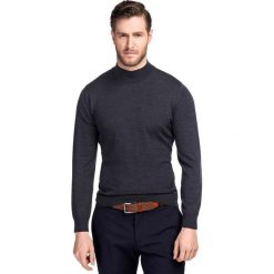 Sweter OTTAVIO SWSR000173. Szare swetry męskie Giacomo Conti, na zimę, m, bez wzorów, z wełny, z golfem, bez kaptura. Za 229,00 zł.