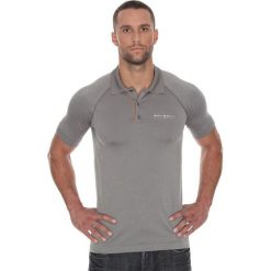 Brubeck Koszulka męska polo Prestige z krótkim rękawem szara r. XXL (SS10920). Szare koszulki sportowe męskie marki Brubeck, xxl, z krótkim rękawem. Za 171,23 zł.