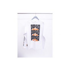 LS POGO ANIMATED SKULL WHITE. Białe bluzy męskie Pogo, xl, bez wzorów, bez kołnierzyka, bez rękawów, bez kaptura. Za 99,00 zł.