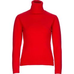 Sweter w kolorze czerwonym. Czerwone swetry damskie Cachemire Closet, m, bez wzorów, z wełny, bez rękawów, bez kaptura. W wyprzedaży za 154,95 zł.