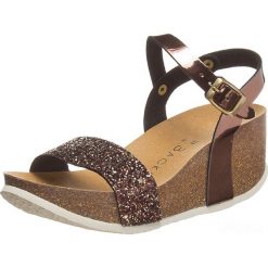 Buty damskie: Sandały w kolorze brązowym