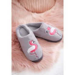 Szare Kapcie My Pelican. Szare kapcie damskie marki Inny, z materiału. Za 29,99 zł.