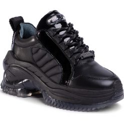 Sneakersy BRONX - 66266B-AH BX1586 Black. Czarne półbuty damskie Bronx, ze skóry. W wyprzedaży za 589,00 zł.