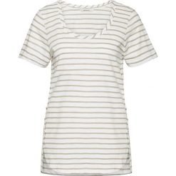 T-shirty damskie: Koszulka w kolorze biało-beżowym