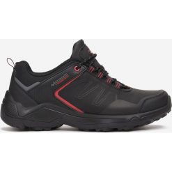 Czarno-Czerwone Buty Trekkingowe Ademedha. Czarne buty sportowe męskie Born2be, bez zapięcia. Za 129,99 zł.