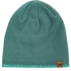 Czapka HELLY HANSEN - Mountain Beanie Fleece Lined 67083-443 Jade. Niebieskie czapki damskie Helly Hansen, bez wzorów, z materiału. Za 99,00 zł.