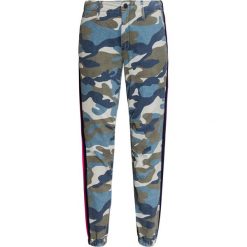 Spodnie MOTHER ARMY BLUE CAMO. Niebieskie spodnie damskie Mother, z tkaniny. W wyprzedaży za 876,00 zł.