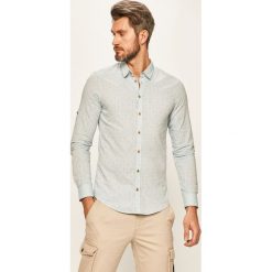 Blend - Koszula. Szare koszule męskie Blend, s, bez wzorów, z bawełny, klasyczne, z klasycznym kołnierzykiem, z długim rękawem. Za 169,90 zł.