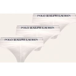Polo Ralph Lauren - Slipy (3-pack). Białe slipy męskie Polo Ralph Lauren, s, bez wzorów, z elastanu. Za 219,90 zł.
