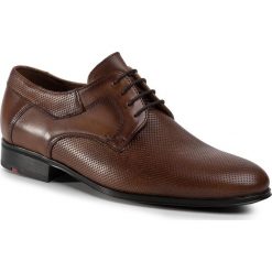 Półbuty LLOYD - Levin 10-153-13 Cognac. Pomarańczowe buty wizytowe męskie Lloyd, ze skóry. Za 519,00 zł.
