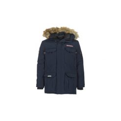 Kurtki ocieplane Geographical Norway BOTTLE-MARINE. Niebieskie kurtki męskie Geographical Norway, xl, bez wzorów, marine, bez kaptura. Za 569,00 zł.