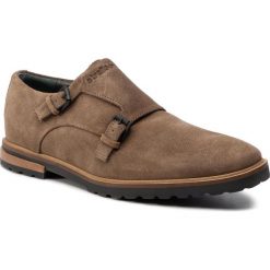 Półbuty STRELLSON - Alan 4010002598 Taupe 104. Pomarańczowe półbuty męskie Strellson, na co dzień, bez wzorów, ze skóry, eleganckie, bez zapięcia. W wyprzedaży za 259,00 zł.