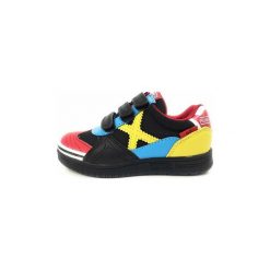 Buty Dziecko Munich Fashion G-3 KID VELCRO 1515898. Czarne trampki chłopięce Munich Fashion. Za 228,66 zł.