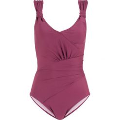 Kostium kąpielowy shape Level 1 bonprix jeżynowy. Fioletowe stroje kąpielowe damskie bonprix, bez wzorów. Za 84,99 zł.