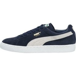 Trampki męskie: Puma SUEDE CLASSIC+ Tenisówki i Trampki peacoat/white