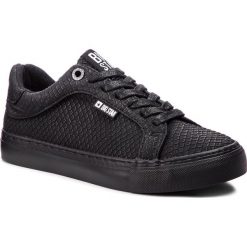 Tenisówki BIG STAR - BB274725 Black. Czarne półbuty damskie marki BIG STAR, bez wzorów, z gumy, bez zapięcia. Za 99,00 zł.
