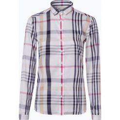 Eterna Comfort Fit - Bluzka damska – łatwa w prasowaniu, czarny. Czarne bluzki damskie marki Eterna Comfort Fit, w kratkę, eleganckie, z klasycznym kołnierzykiem, bez rękawów. Za 349,95 zł.