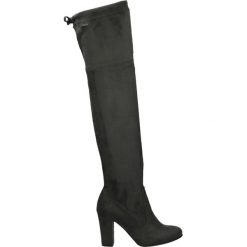 Kozaki - 1236 C GR J17. Czarne buty zimowe damskie marki Venezia, z materiału. Za 289,00 zł.