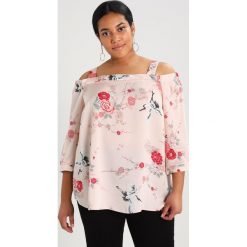Bluzki asymetryczne: Dorothy Perkins Curve HERON PRINT BARDOT Bluzka blush