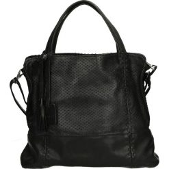 Torba - 201184 NERO. Szare torebki klasyczne damskie Venezia, ze skóry. Za 579,00 zł.