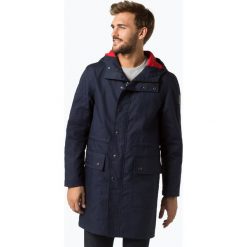 Finshley & Harding London - Płaszcz męski – Saied, niebieski. Niebieskie płaszcze na zamek męskie Finshley & Harding London, m. Za 349,95 zł.