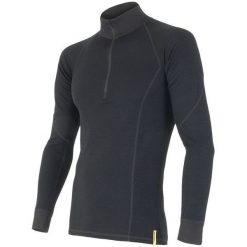 Sensor Koszulka Termoaktywna Z Długim Rękawem Double Face Merino Wool M Black M. Czarne koszulki męskie termoaktywne Sensor, m, bez wzorów, sportowe, bez kołnierzyka, z długim rękawem, długie. Za 229,00 zł.