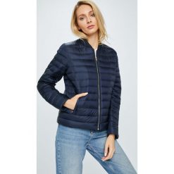 Tommy Hilfiger - Kurtka puchowa Bella. Niebieskie kurtki damskie TOMMY HILFIGER, s, bez wzorów, z tkaniny, krótkie. W wyprzedaży za 599,90 zł.