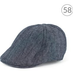 Klasyczny kaszkiet damski a'la jeans niebieski r. 58. Niebieskie kaszkiety damskie marki Art of Polo, z jeansu. Za 32,73 zł.