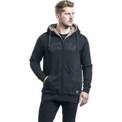 Bluzy męskie: Etnies Summit Sherpa Zip Bluza z kapturem rozpinana czarny