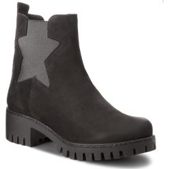 Botki KARINO - 2388/126-F Czarny. Fioletowe buty zimowe damskie marki Karino, ze skóry. W wyprzedaży za 189,00 zł.