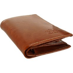 PERFEKT PLUS P/3 A jasny brąz, portfel męski. Portfele męskie Perfekt Plus, bez wzorów, ze skóry. Za 106,90 zł.
