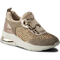 Sneakersy LIU JO - Running Candice B18013 T2037 Rose 01597. Brązowe sneakersy damskie marki Liu Jo, z materiału. W wyprzedaży za 379,00 zł.