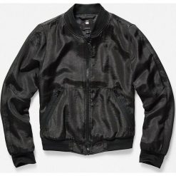 G-Star Raw - Kurtka bomber. Czarne kurtki damskie G-Star RAW, s, bez wzorów, z elastanu, retro, krótkie. W wyprzedaży za 449,90 zł.