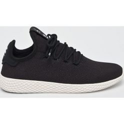 Adidas Originals - Buty Tennis Hu. Czarne buty sportowe męskie adidas Originals, z materiału, na sznurówki. W wyprzedaży za 349,90 zł.