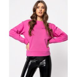 Bluza Emporio Armani 3H2M6R 2JVTZ 0309. Różowe bluzy damskie Emporio Armani, m, bez wzorów, bez rękawów, bez kaptura. W wyprzedaży za 449,00 zł.