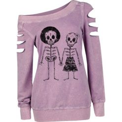 Outer Vision Skeleton Lovers Bluza damska jasnoróżowy (Light Pink). Czerwone bluzy z nadrukiem damskie marki Outer Vision, l. Za 184,90 zł.