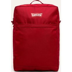 Levi's - Plecak. Czerwone plecaki damskie Levi's®, z nadrukiem, z poliesteru. W wyprzedaży za 119,90 zł.
