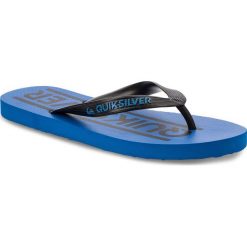 Japonki QUIKSILVER - AQYL100558 Xkbk. Czarne klapki męskie marki Quiksilver, bez wzorów, z tworzywa sztucznego. Za 65,00 zł.