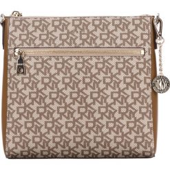 DKNY Bryant Cross body bag Brązowy Beżowy. Pomarańczowe torebki klasyczne damskie DKNY, w paski, z materiału, bez dodatków. Za 800,95 zł.