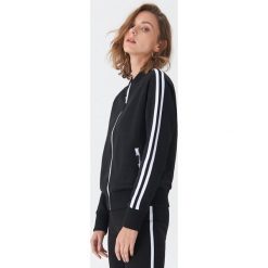 Bluza z lampasami - Czarny. Czarne bluzy damskie House, s, bez wzorów, bez rękawów, bez kaptura. Za 89,99 zł.