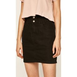 Only - Spódnica jeansowa. Niebieskie spódniczki damskie ONLY, na co dzień, s, bez wzorów, z bawełny, casualowe, mini, proste. W wyprzedaży za 89,90 zł.