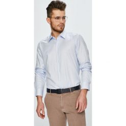 Joop! - Koszula. Niebieskie koszule męskie marki JOOP!, z bawełny, klasyczne, z klasycznym kołnierzykiem, z długim rękawem. Za 459,90 zł.