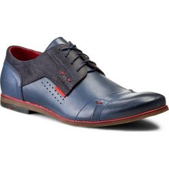 Półbuty męskie: Półbuty GREGOR – 01581-ME-B761-K1590-DS Niebieski