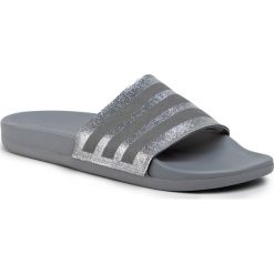 Klapki adidas - adilette Comfort EE6818 Grethr/Grethr/Plamet. Szare klapki damskie Adidas, bez wzorów, z gumy, bez obcasa. Za 179,00 zł.