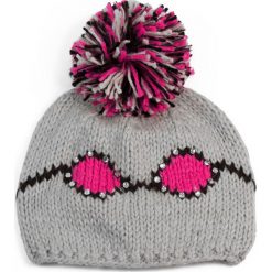 Czapka damska okularnicy i pompon szara (cz2608). Szare czapki zimowe damskie Art of Polo. Za 36,52 zł.